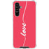 Love Banner Galaxy A54 5G Clear Case