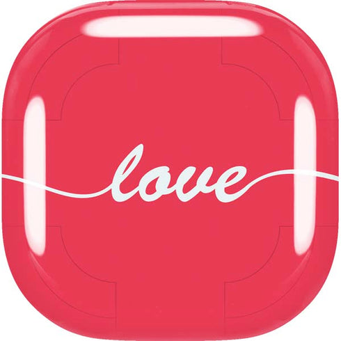 Love Banner Galaxy Buds Live Skin