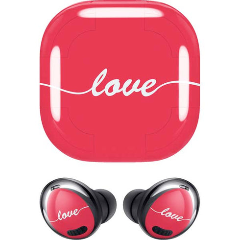 Love Banner Galaxy Buds Pro Skin