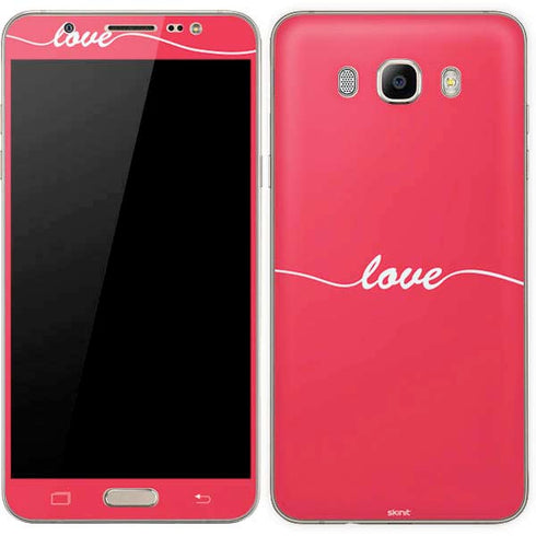 Love Banner Galaxy J7 Skin