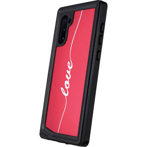 Love Banner Galaxy Note 10 Waterproof Case