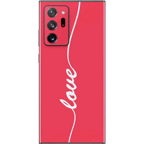 Love Banner Galaxy Note20 Ultra 5G Skin
