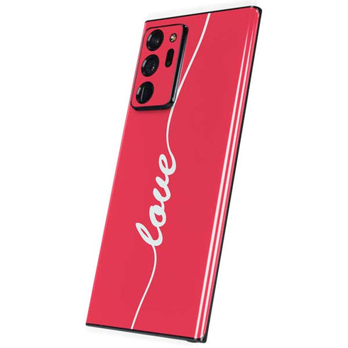 Love Banner Galaxy Note20 Ultra 5G Skin
