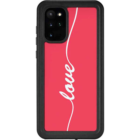Love Banner Galaxy S20 Plus Waterproof Case