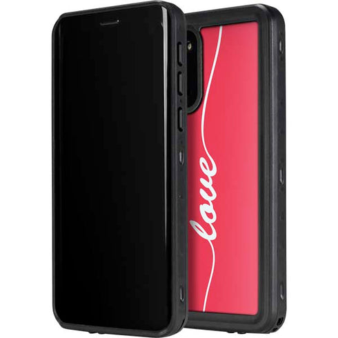 Love Banner Galaxy S20 Plus Waterproof Case