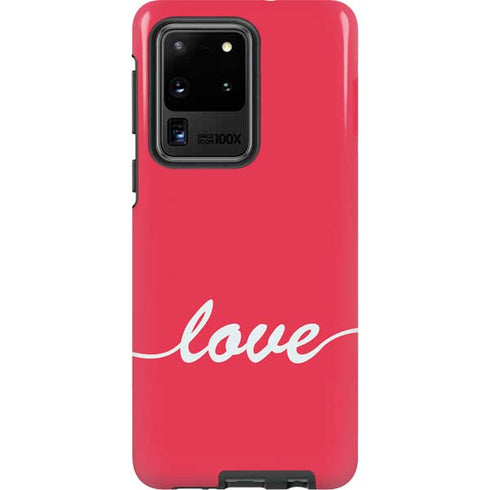 Love Banner Galaxy S20 Ultra 5G Pro Case
