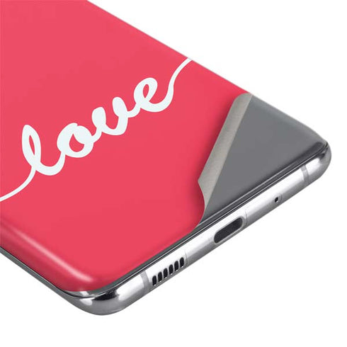 Love Banner Galaxy S20 Ultra 5G Skin