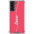 Love Banner Galaxy S21 5G Clear Case