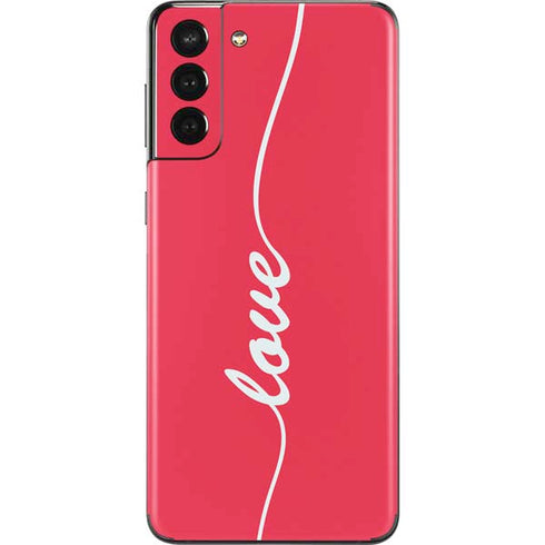 Love Banner Galaxy S21 Plus 5G Skin