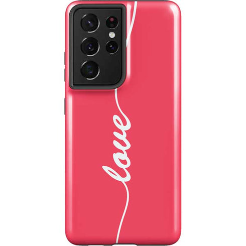 Love Banner Galaxy S21 Ultra 5G Pro Case