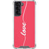 Love Banner Galaxy S22 Clear Case