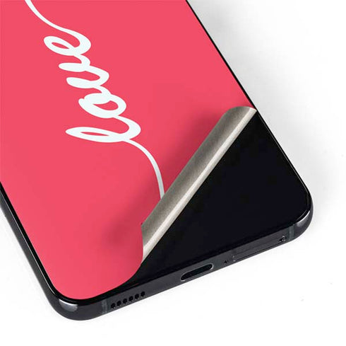 Love Banner Galaxy S22 Skin