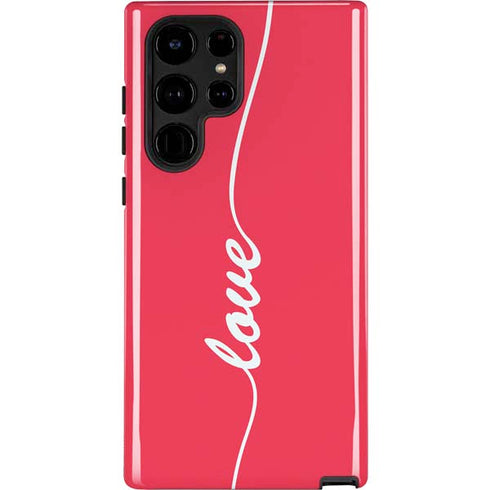 Love Banner Galaxy S22 Ultra Pro Case