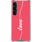 Love Banner Galaxy S23 Clear Case