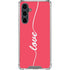 Love Banner Galaxy S23 FE Clear Case