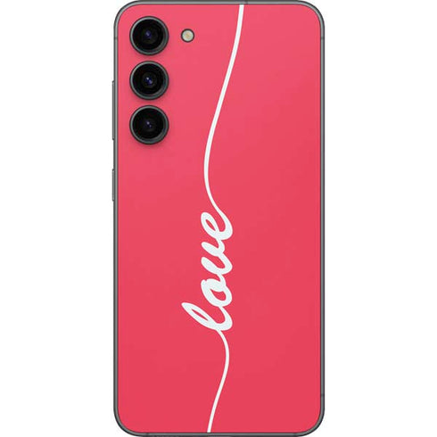Love Banner Galaxy S23 Plus Skin
