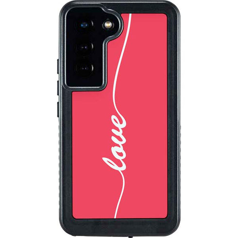 Love Banner Galaxy S23 Waterproof Case