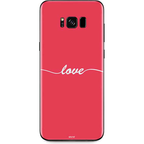 Love Banner Galaxy S8 Plus Skin