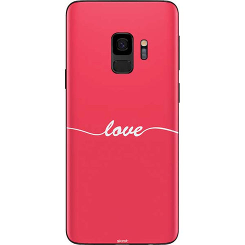 Love Banner Galaxy S9 Skin