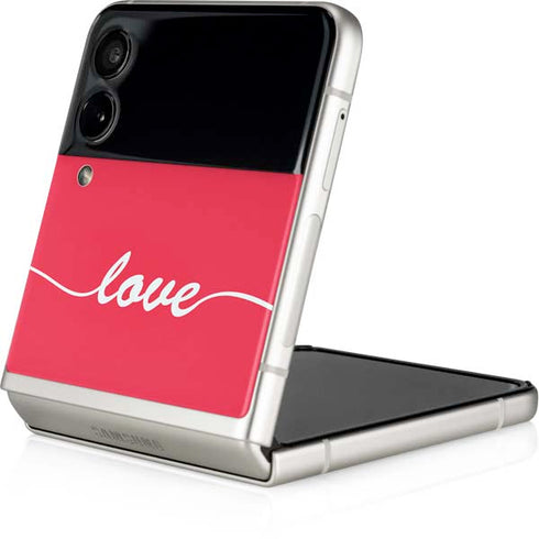 Love Banner Galaxy Z Flip4 5G Skin