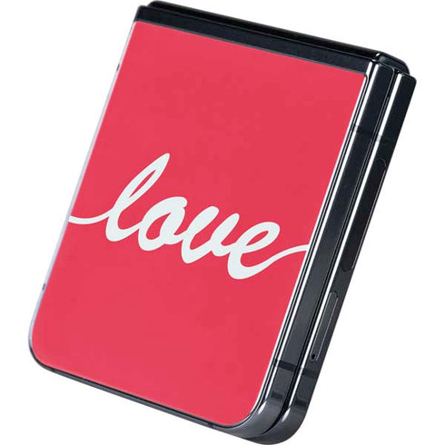 Love Banner Galaxy Z Flip5 5G Skin