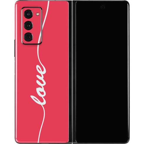 Love Banner Galaxy Z Fold2 5G Skin