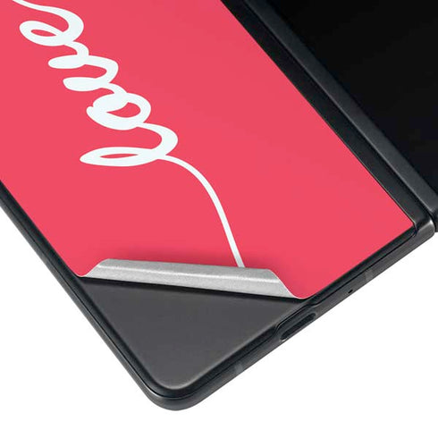 Love Banner Galaxy Z Fold3 5G Skin