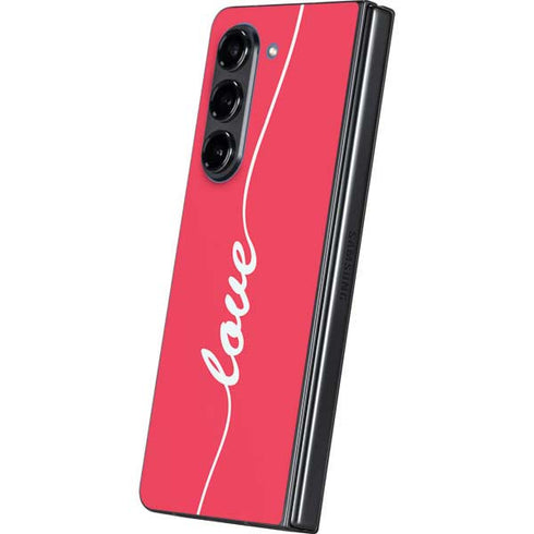 Love Banner Galaxy Z Fold5 5G Skin