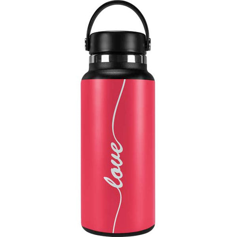 Love Banner Hydro Flask 32oz Wide Mouth Skin
