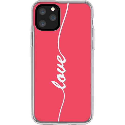 Love Banner iPhone 11 Pro Clear Case