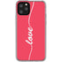 Love Banner iPhone 11 Pro Clear Case