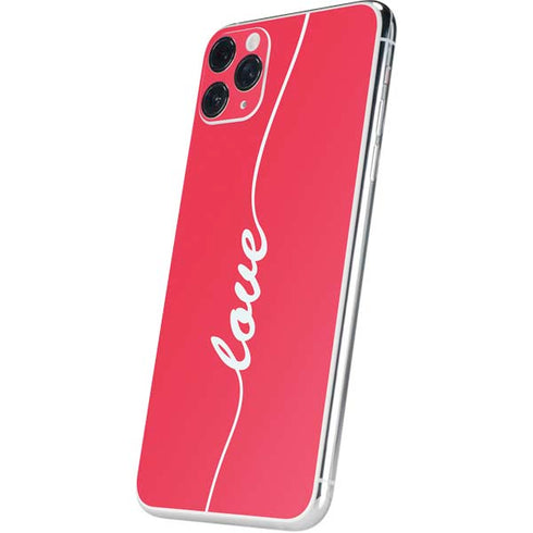 Love Banner iPhone 11 Pro Max Skin