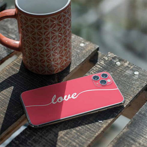 Love Banner iPhone 11 Pro Max Skin