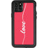 Love Banner iPhone 11 Pro Max Waterproof Case