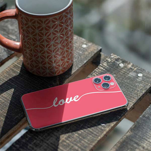 Love Banner iPhone 11 Pro Skin