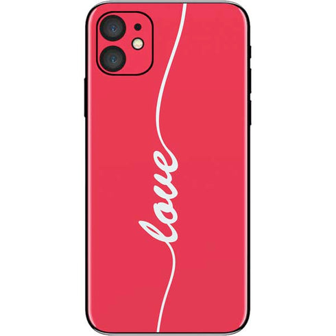 Love Banner iPhone 11 Skin