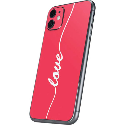 Love Banner iPhone 11 Skin