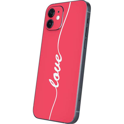 Love Banner iPhone 12 Mini Skin