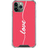 Love Banner iPhone 12 Pro Clear Case