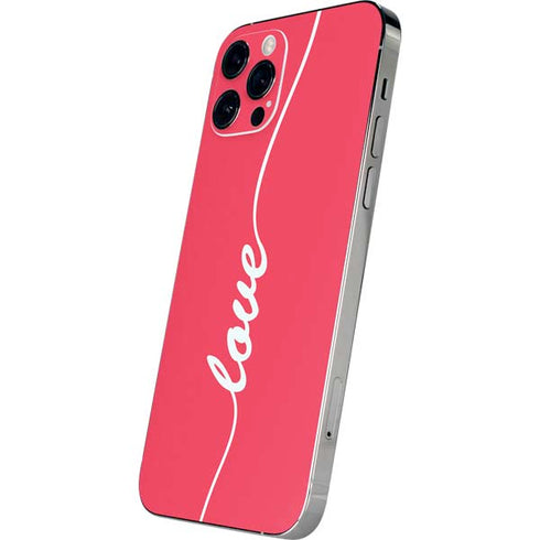 Love Banner iPhone 12 Pro Max Skin