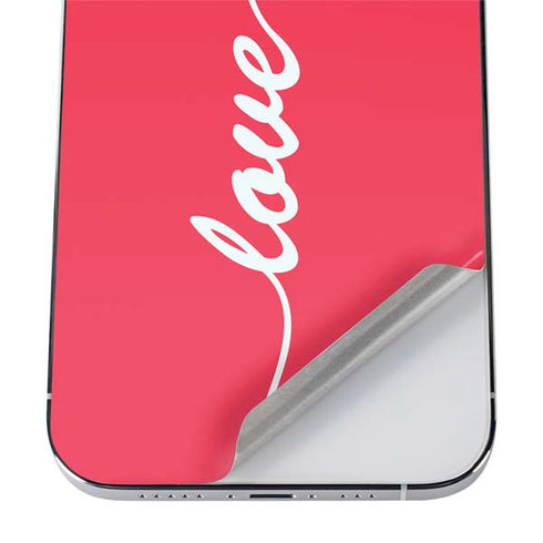 Love Banner iPhone 12 Pro Max Skin