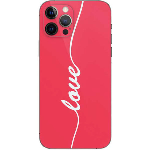 Love Banner iPhone 12 Pro Skin