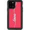 Love Banner iPhone 12 Pro Waterproof Case