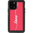 Love Banner iPhone 12 Pro Waterproof Case