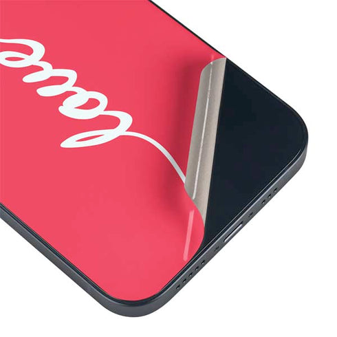 Love Banner iPhone 13 Mini Skin