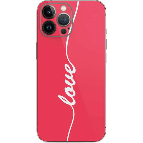 Love Banner iPhone 13 Pro Max Skin