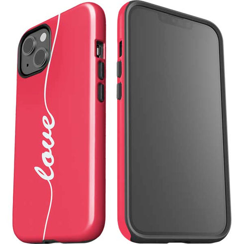 Love Banner iPhone 15 Plus Impact Case