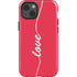 Love Banner iPhone 15 Impact Case