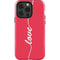 Love Banner iPhone 14 Pro Impact Case