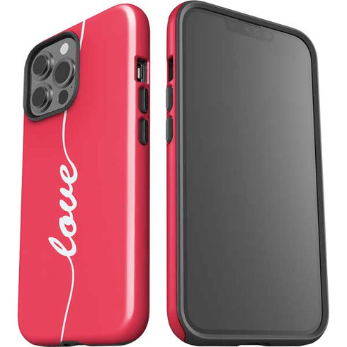 Love Banner iPhone 15 Pro Max Impact Case